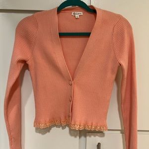 For Love & Lemons cropped sweater, size medium